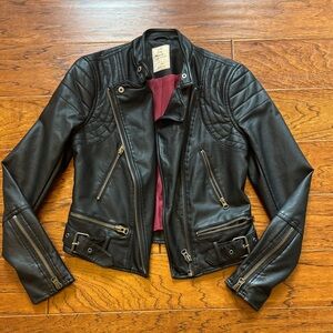 We The Free Vegan Leather Jacket
